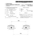 METHOD AND DEVICE FOR MEASURING AN INTERPUPILLARY DISTANCE diagram and image