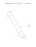 LED FLUORESCENT TUBE STRUCTURE diagram and image