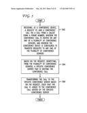 SYSTEM AND METHOD FOR A CONFERENCE FOYER diagram and image