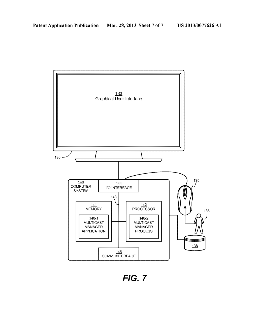 SEPARATION OF EDGE AND ROUTING/CONTROL INFORMATION FOR MULTICAST OVER     SHORTEST PATH BRIDGING - diagram, schematic, and image 08