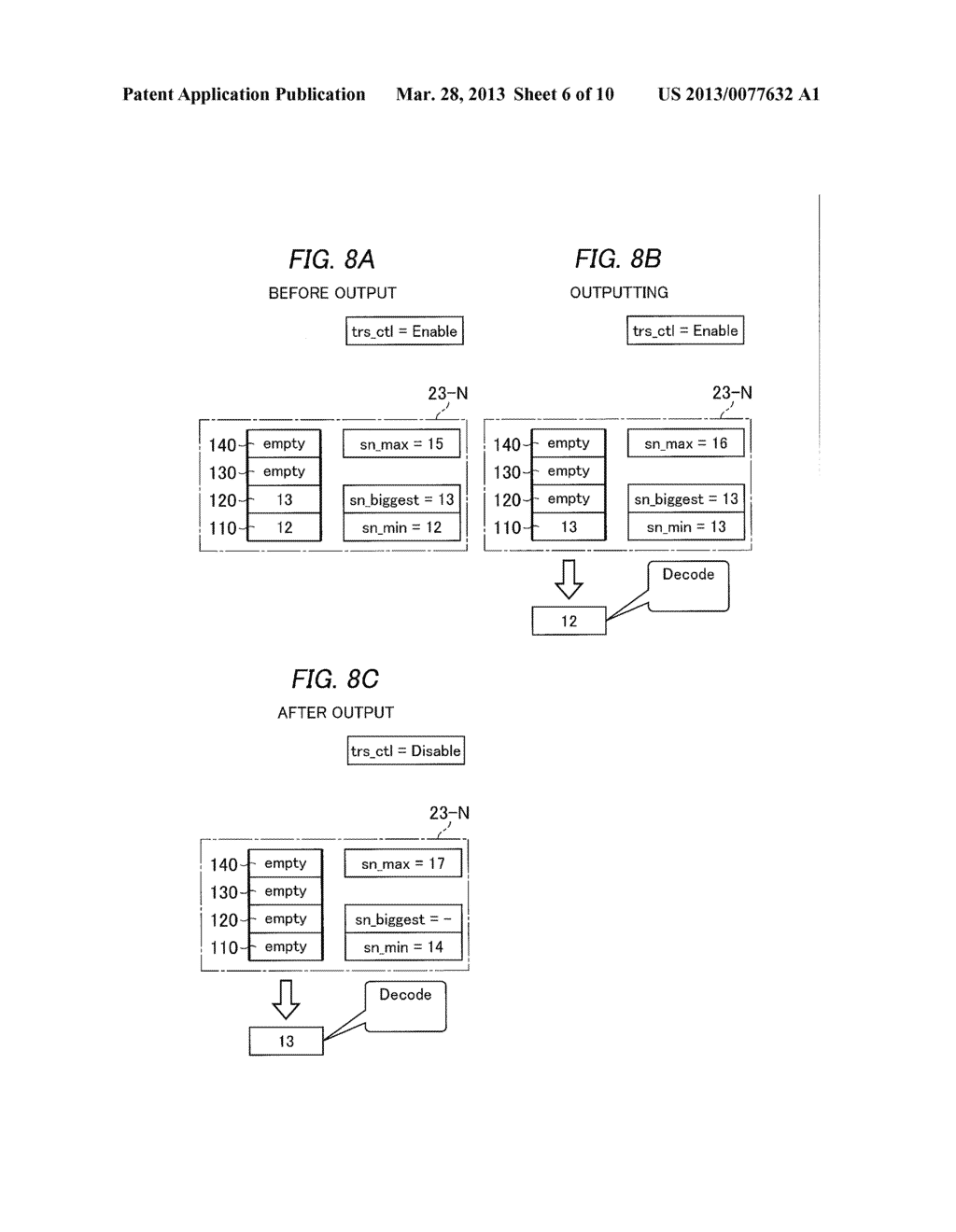 BUFFER CONTROLLER CORRECTING PACKET ORDER FOR CODEC CONVERSION - diagram, schematic, and image 07