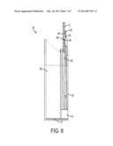 Cable Enclosure and Radius-Limiting Cable Guide with Integral Magnetic     Door Catch diagram and image