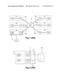 Method and module for processing a request for transmitting a radio signal     in an ROF system diagram and image