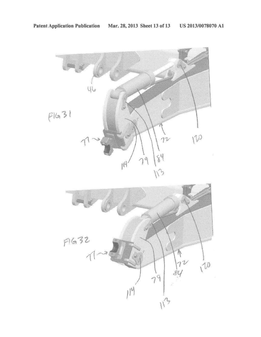 Lift Arms and Linkage Arrangement for Scoop Assembly - diagram, schematic, and image 14