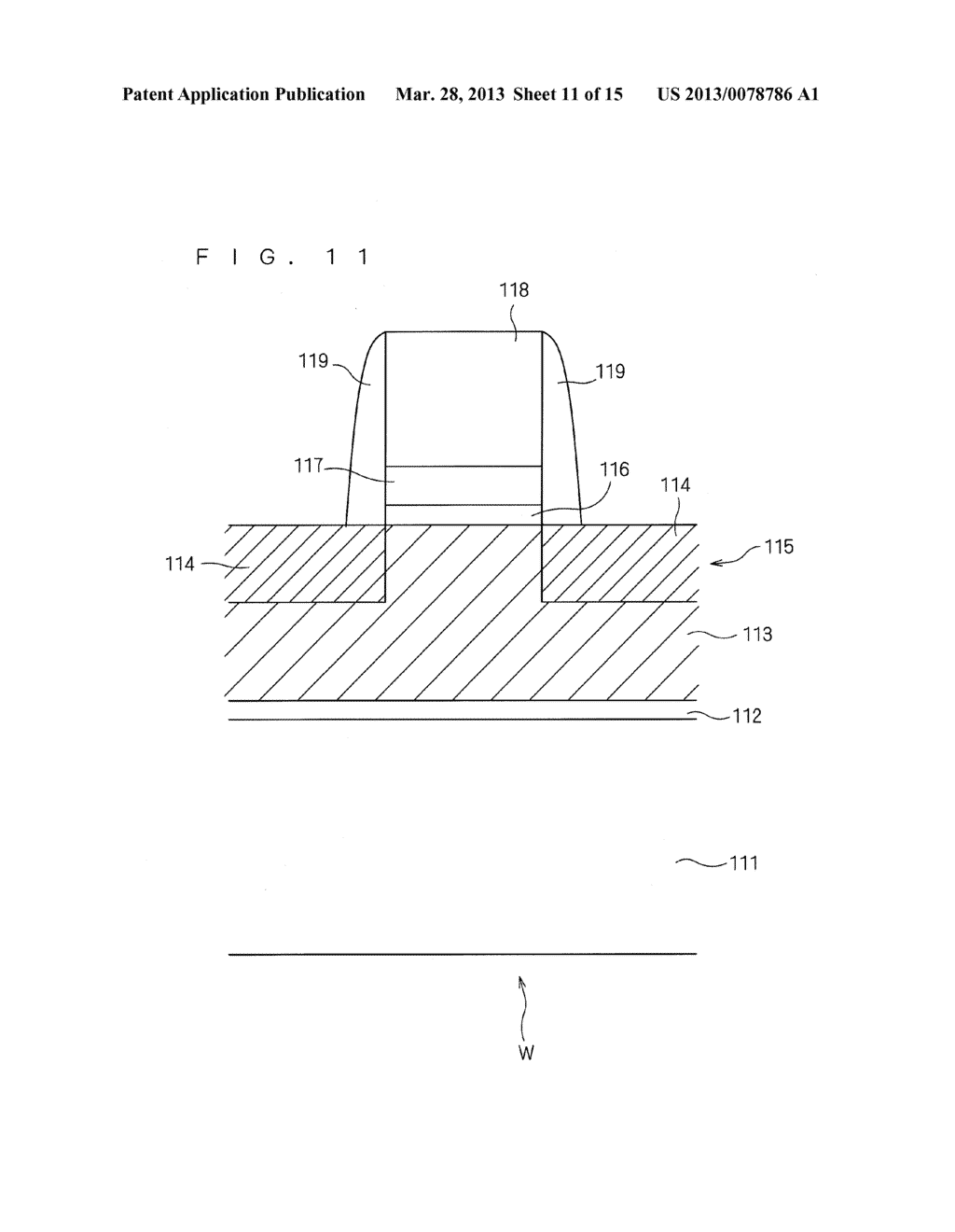 HEAT TREATMENT METHOD FOR PROMOTING CRYSTALLIZATION OF HIGH DIELECTRIC     CONSTANT FILM - diagram, schematic, and image 12