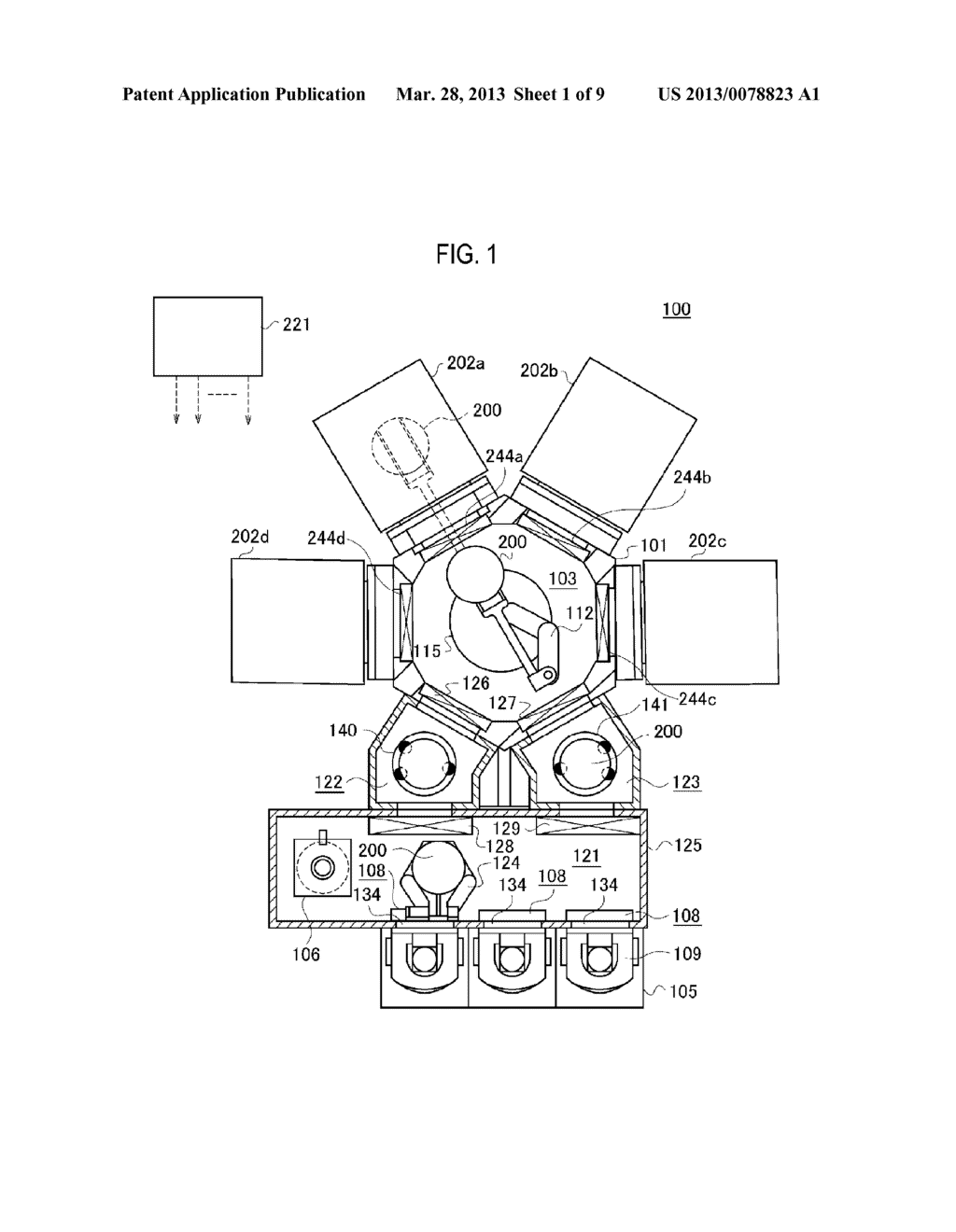 METHOD OF MANUFACTURING SEMICONDUCTOR DEVICE AND SUBSTRATE PROCESSING     APPARATUS - diagram, schematic, and image 02