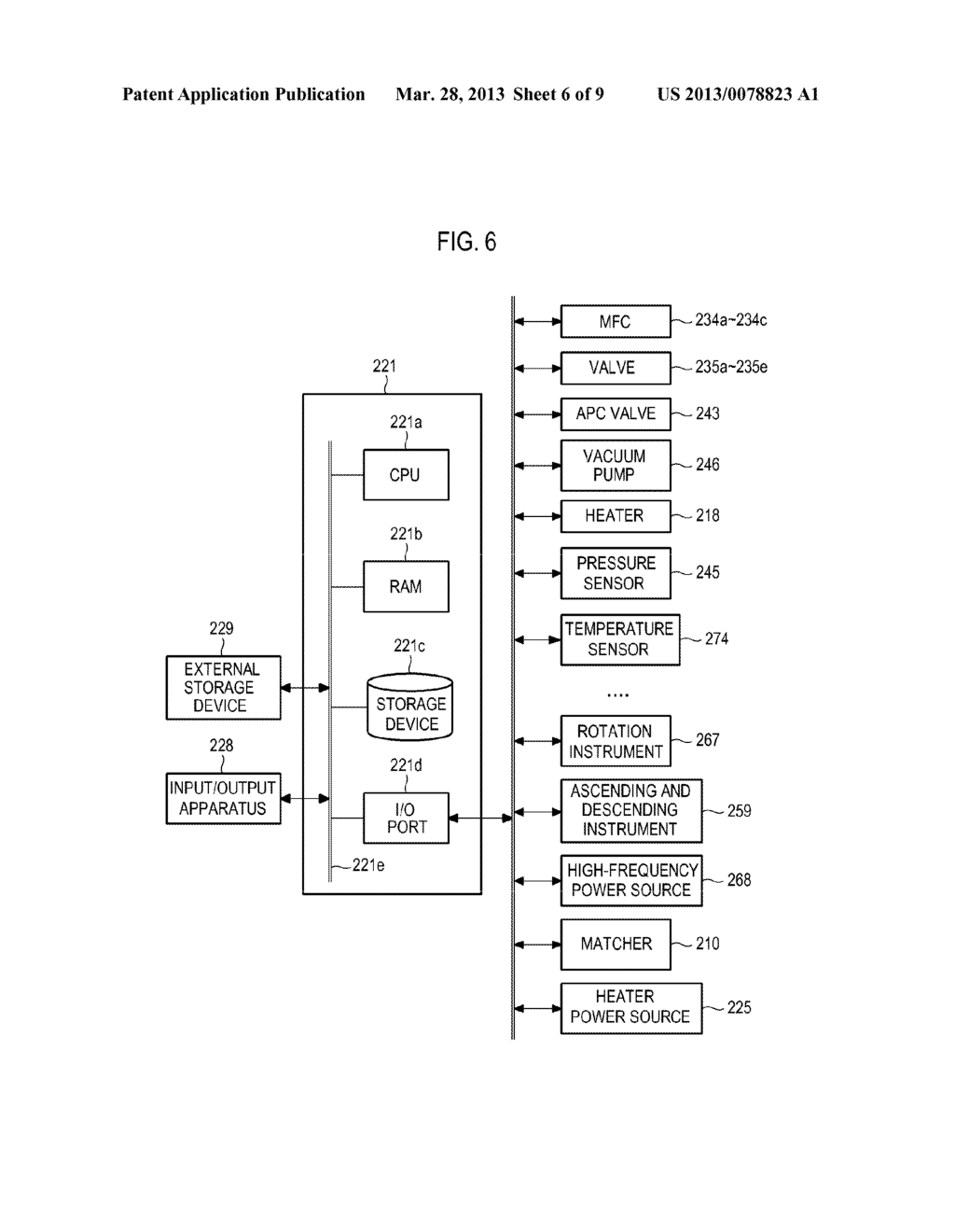 METHOD OF MANUFACTURING SEMICONDUCTOR DEVICE AND SUBSTRATE PROCESSING     APPARATUS - diagram, schematic, and image 07