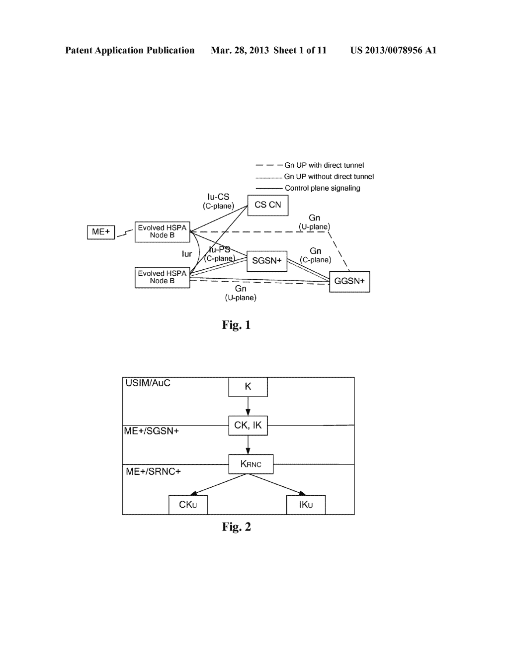 METHOD FOR UPDATING AND GENERATING AIR INTERFACE KEY AND RADIO ACCESS     SYSTEM - diagram, schematic, and image 02