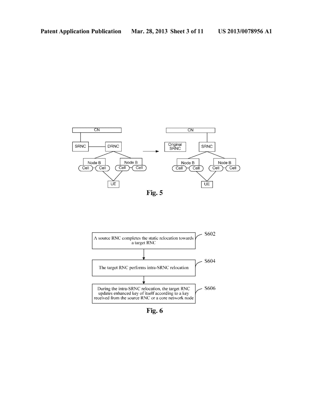 METHOD FOR UPDATING AND GENERATING AIR INTERFACE KEY AND RADIO ACCESS     SYSTEM - diagram, schematic, and image 04