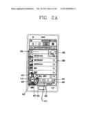 MOBILE DEVICE AND METHOD FOR CONTROLLING REPRODUCTION OF CONTENTS IN     MOBILE DEVICE diagram and image