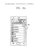 MOBILE DEVICE AND METHOD FOR CONTROLLING REPRODUCTION OF CONTENTS IN     MOBILE DEVICE diagram and image