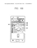 MOBILE DEVICE AND METHOD FOR CONTROLLING REPRODUCTION OF CONTENTS IN     MOBILE DEVICE diagram and image