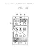 MOBILE DEVICE AND METHOD FOR CONTROLLING REPRODUCTION OF CONTENTS IN     MOBILE DEVICE diagram and image