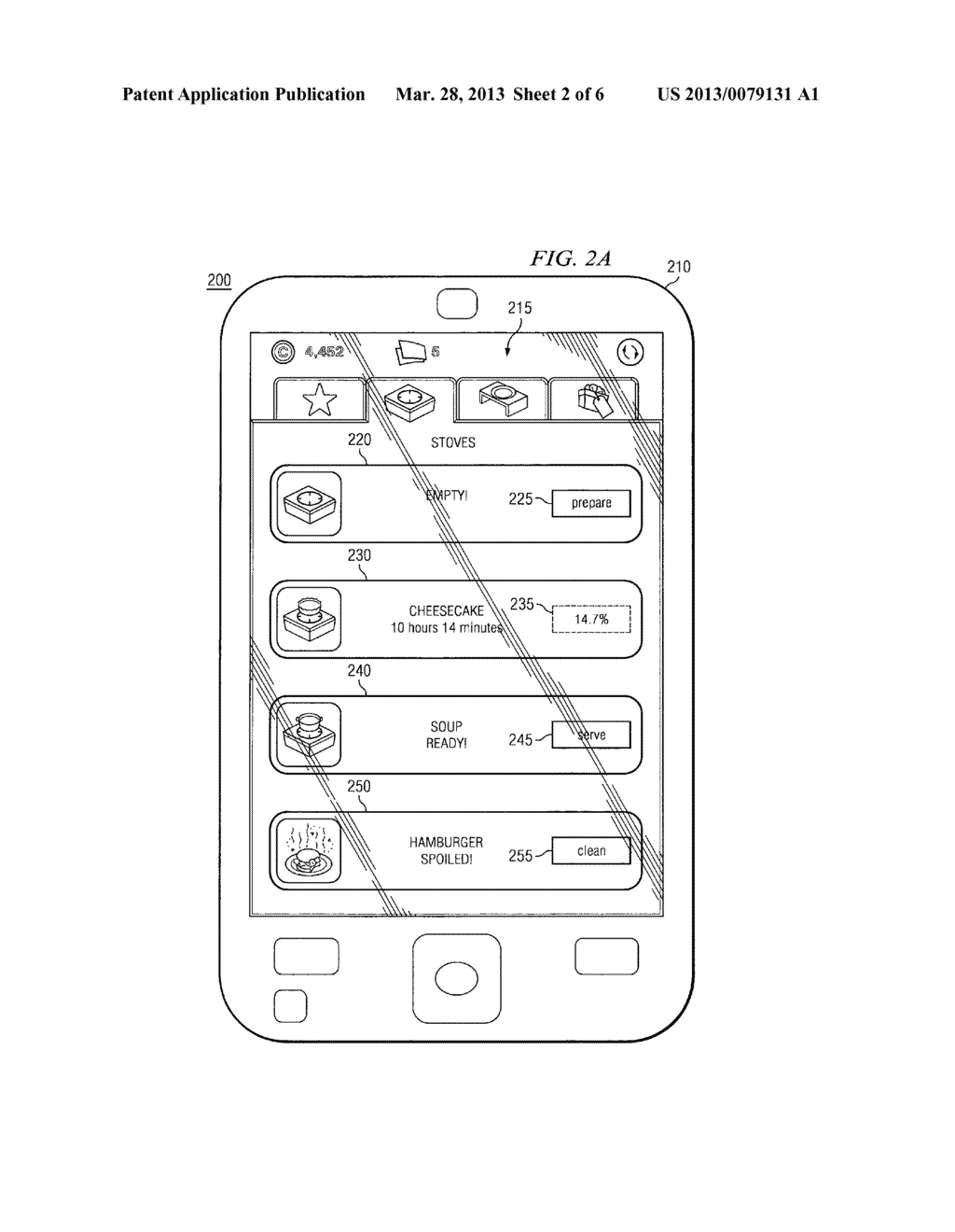 MOBILE DEVICE INTERFACE FOR ONLINE GAMES - diagram, schematic, and image 03