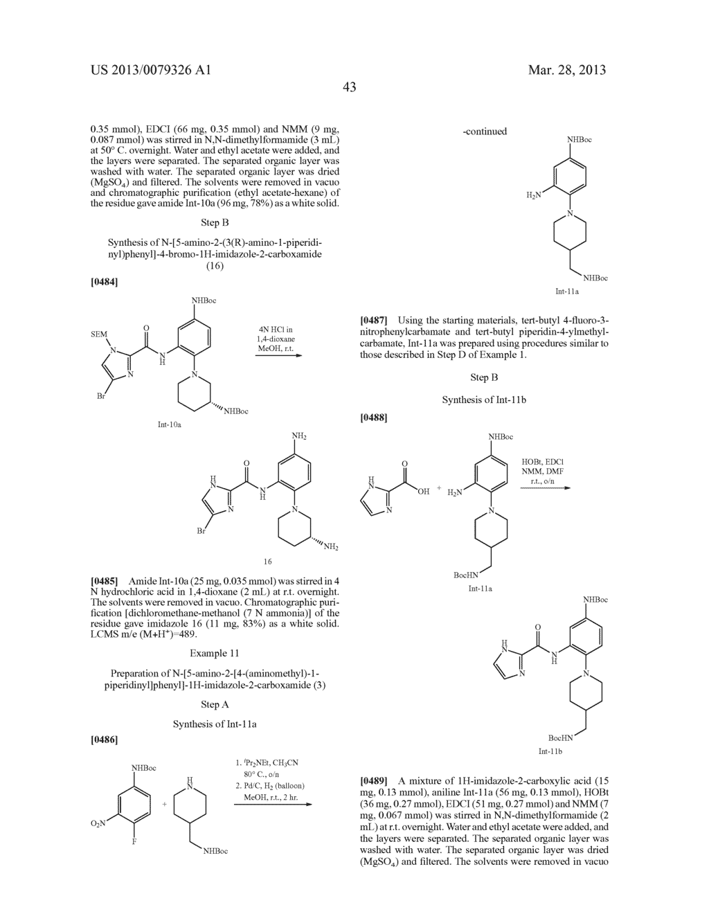 N-PHENYL IMIDAZOLE CARBOXAMIDE INHIBITORS OF 3-PHOSPHOINOSITIDE-DEPENDENT     PROTEIN KINASE-1 - diagram, schematic, and image 44