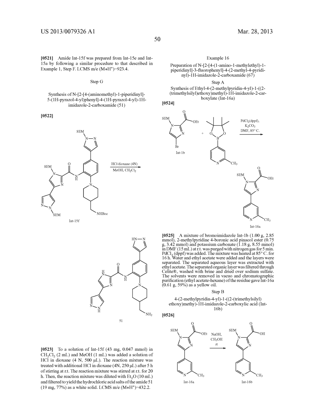 N-PHENYL IMIDAZOLE CARBOXAMIDE INHIBITORS OF 3-PHOSPHOINOSITIDE-DEPENDENT     PROTEIN KINASE-1 - diagram, schematic, and image 51