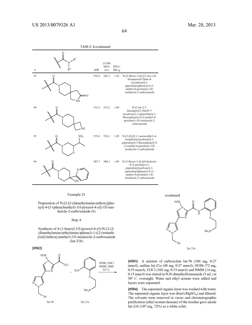 N-PHENYL IMIDAZOLE CARBOXAMIDE INHIBITORS OF 3-PHOSPHOINOSITIDE-DEPENDENT     PROTEIN KINASE-1 - diagram, schematic, and image 65