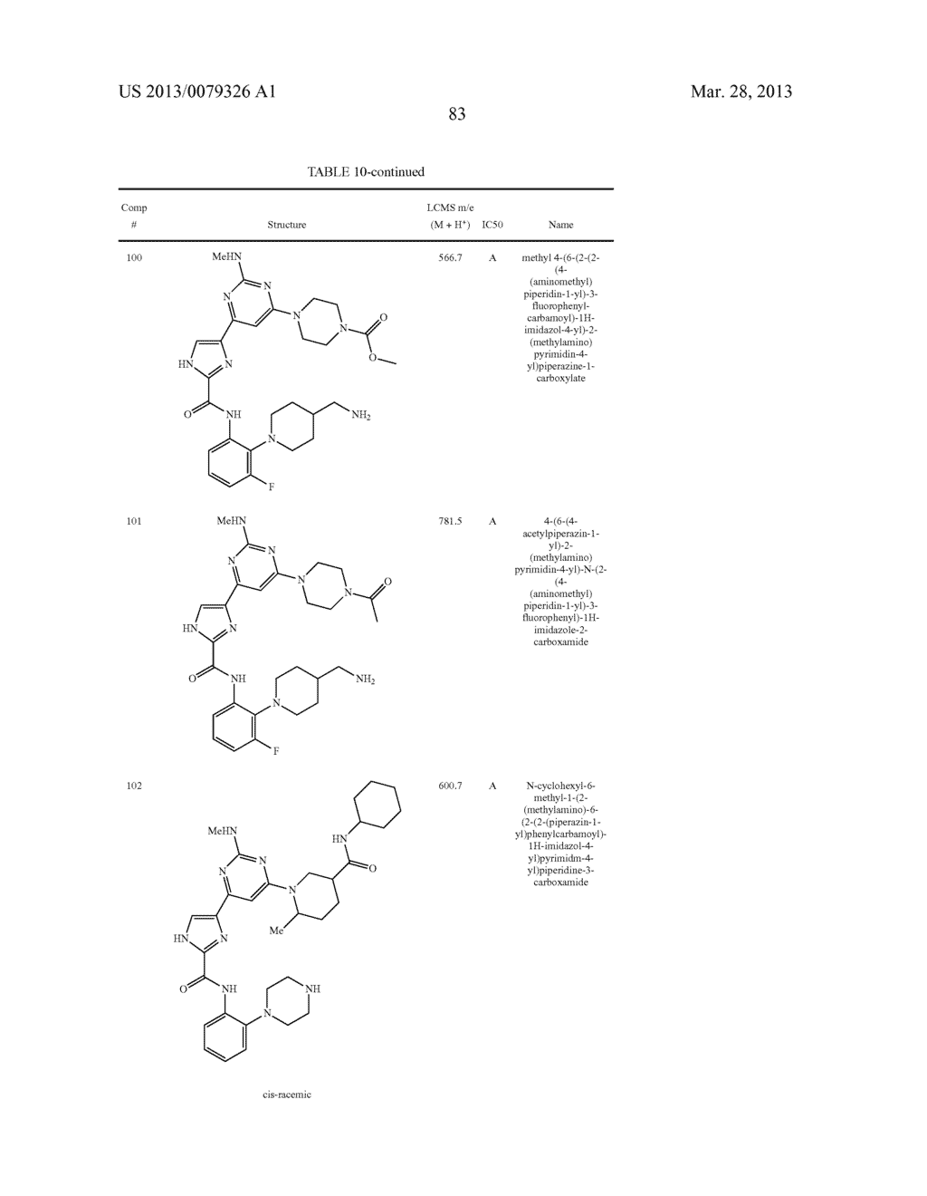 N-PHENYL IMIDAZOLE CARBOXAMIDE INHIBITORS OF 3-PHOSPHOINOSITIDE-DEPENDENT     PROTEIN KINASE-1 - diagram, schematic, and image 84