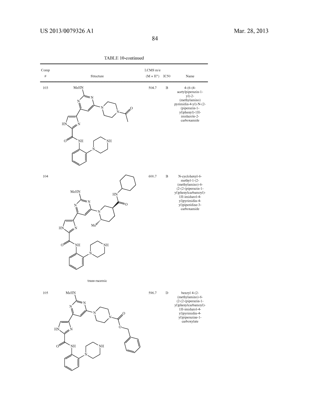 N-PHENYL IMIDAZOLE CARBOXAMIDE INHIBITORS OF 3-PHOSPHOINOSITIDE-DEPENDENT     PROTEIN KINASE-1 - diagram, schematic, and image 85