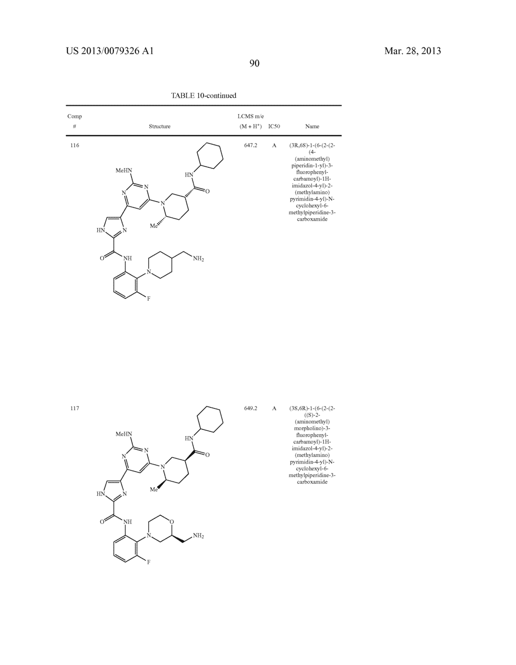 N-PHENYL IMIDAZOLE CARBOXAMIDE INHIBITORS OF 3-PHOSPHOINOSITIDE-DEPENDENT     PROTEIN KINASE-1 - diagram, schematic, and image 91