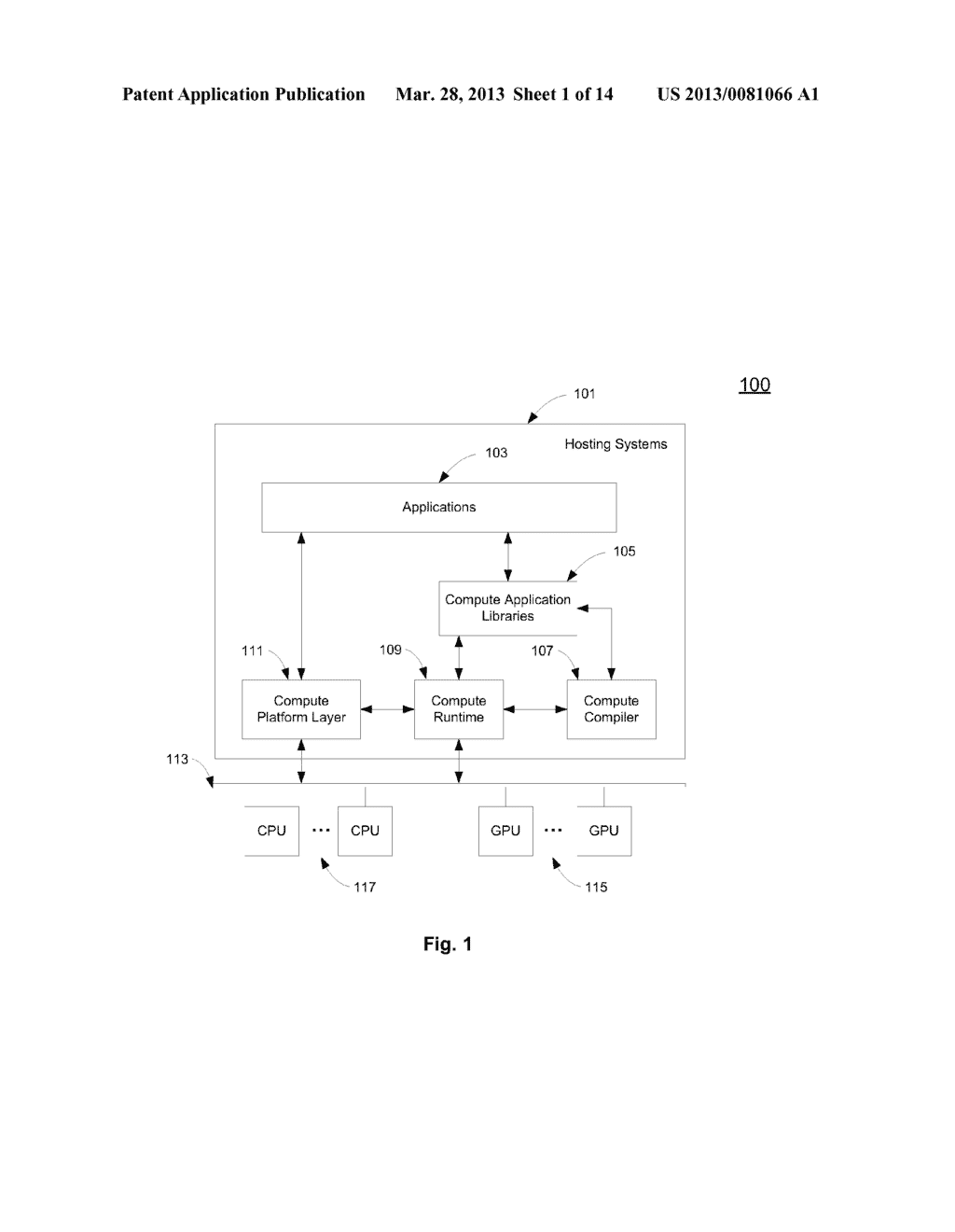 APPLICATION PROGRAMMING INTERFACES FOR DATA PARALLEL COMPUTING ON MULTIPLE     PROCESSORS - diagram, schematic, and image 02