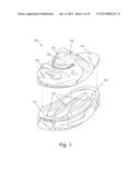 FOOTWEAR HAVING AIR-CONTROLLED ACTIVE ELEMENT diagram and image