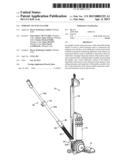 UPRIGHT VACUUM CLEANER diagram and image