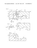 MECHANICAL LOCKING OF FLOOR PANELS WITH A FLEXIBLE TONGUE diagram and image