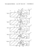 MECHANICAL LOCKING OF FLOOR PANELS WITH A FLEXIBLE TONGUE diagram and image