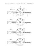 MECHANICAL LOCKING OF FLOOR PANELS WITH A FLEXIBLE TONGUE diagram and image