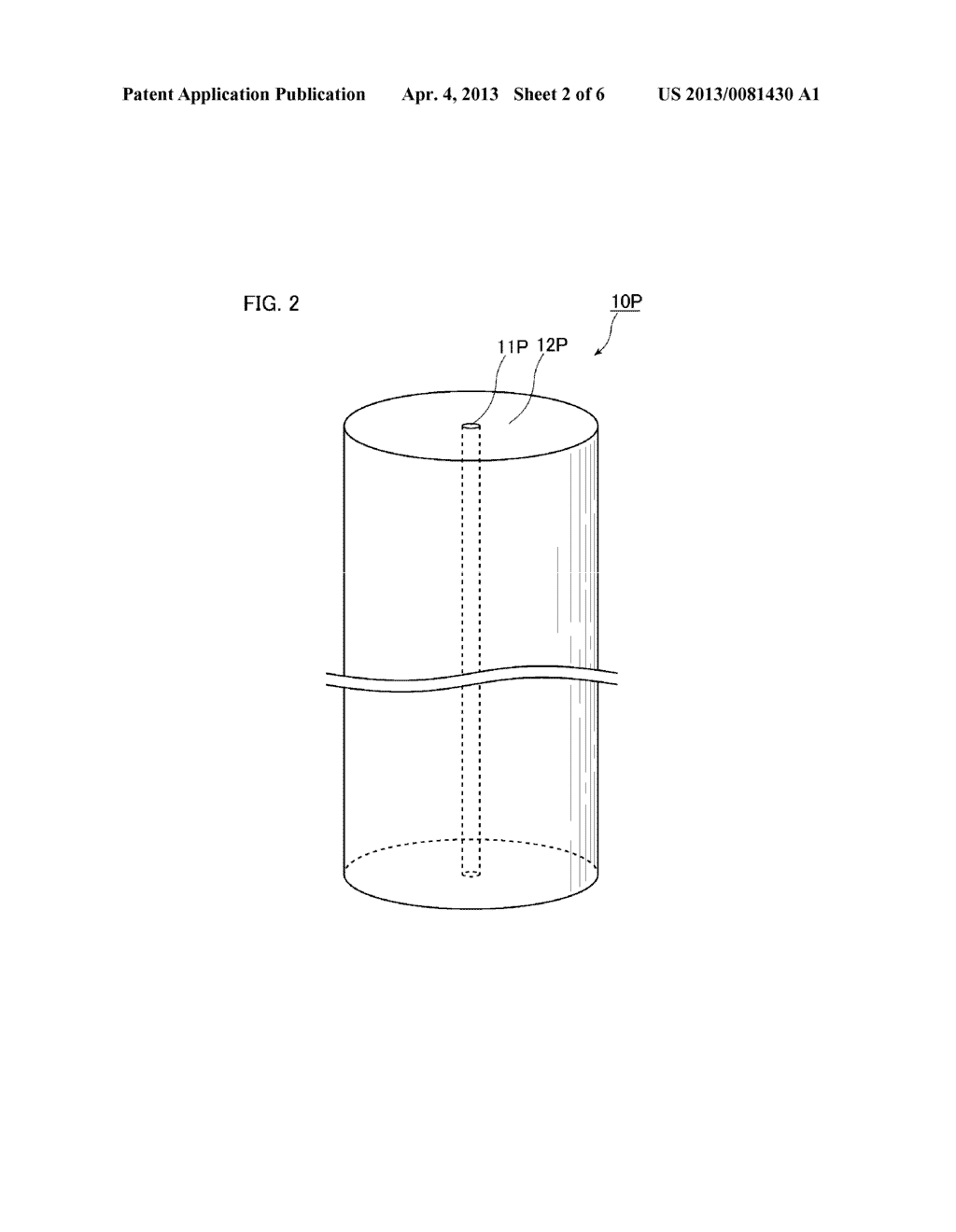 METHOD OF MANUFACTURING OPTICAL FIBER BASE MATERIAL AND METHOD OF     MANUFACTURING OPTICAL FIBER - diagram, schematic, and image 03