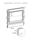 Livestock Confinement Pen With Wall Panel Having Divided Opening diagram and image