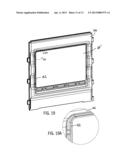 Livestock Confinement Pen With Wall Panel Having Divided Opening diagram and image