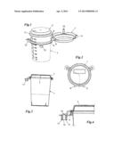 CONTAINER WITH SEAL ASSURANCE MEANS diagram and image