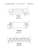 METHOD FOR STRIP TESTING OF MEMS DEVICES, TESTING STRIP OF MEMS DEVICES     AND MEMS DEVICE THEREOF diagram and image