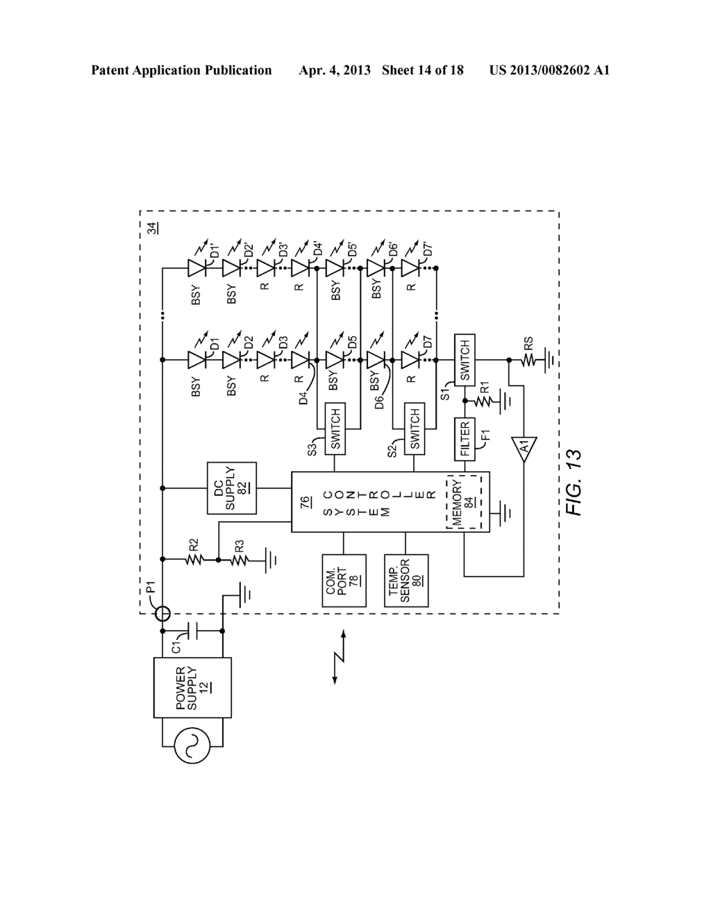 OVERCURRENT HANDLING FOR A LIGHTING DEVICE - diagram, schematic, and image 15