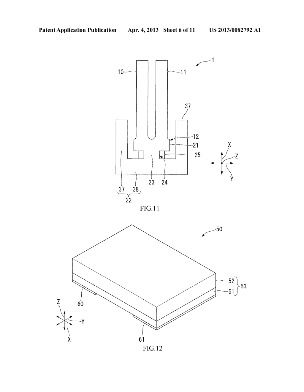 PIEZOELECTRIC VIBRATION REED, PIEZOELECTRIC VIBRATOR, OSCILLATOR,     ELECTRONIC INSTRUMENT, AND RADIO TIMEPIECE - diagram, schematic, and image 07