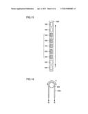 ANTENNA CIRCUIT CONSTITUENT BODY FOR IC CARD/TAG AND METHOD FOR     MANUFACTURING THE SAME diagram and image