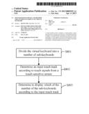 TOUCH-SENSITIVE DEVICE AND METHOD FOR CONTROLLING DISPLAY OF VIRTUAL     KEYBOARD diagram and image