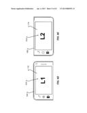 HANDHELD DUAL DISPLAY DEVICE HAVING FOLDOVER GROUND TABS diagram and image