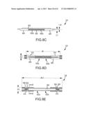 HANDHELD DUAL DISPLAY DEVICE HAVING FOLDOVER GROUND TABS diagram and image