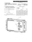 WATERPROOF HOUSING FOR DIGITAL DEVICES HAVING CAPACITIVE TOUCH SCREEN AND     ITS ACTUATOR MECHANISM diagram and image