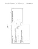 ELECTRONIC DEVICE USING TOUCH PANEL INPUT AND METHOD FOR RECEIVING     OPERATION THEREBY diagram and image