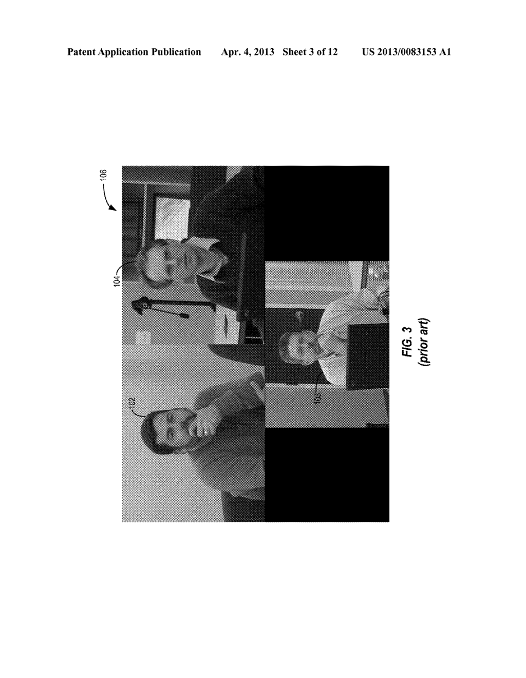 Background Compression and Resolution Enhancement Technique for Video     Telephony and Video Conferencing - diagram, schematic, and image 04