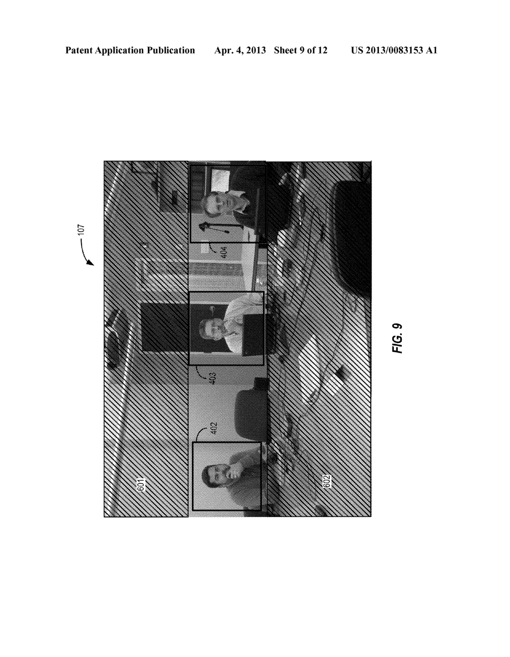 Background Compression and Resolution Enhancement Technique for Video     Telephony and Video Conferencing - diagram, schematic, and image 10