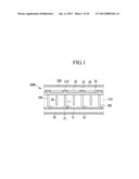 LIQUID CRYSTAL DISPLAY INCLUDING A SPACER ELEMENT AND METHOD FOR     FABRICATING THE SAME diagram and image