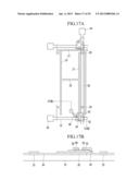 LIQUID CRYSTAL DISPLAY INCLUDING A SPACER ELEMENT AND METHOD FOR     FABRICATING THE SAME diagram and image