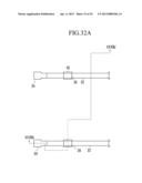 LIQUID CRYSTAL DISPLAY INCLUDING A SPACER ELEMENT AND METHOD FOR     FABRICATING THE SAME diagram and image