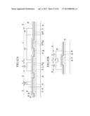 LIQUID CRYSTAL DISPLAY INCLUDING A SPACER ELEMENT AND METHOD FOR     FABRICATING THE SAME diagram and image