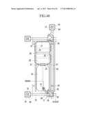 LIQUID CRYSTAL DISPLAY INCLUDING A SPACER ELEMENT AND METHOD FOR     FABRICATING THE SAME diagram and image